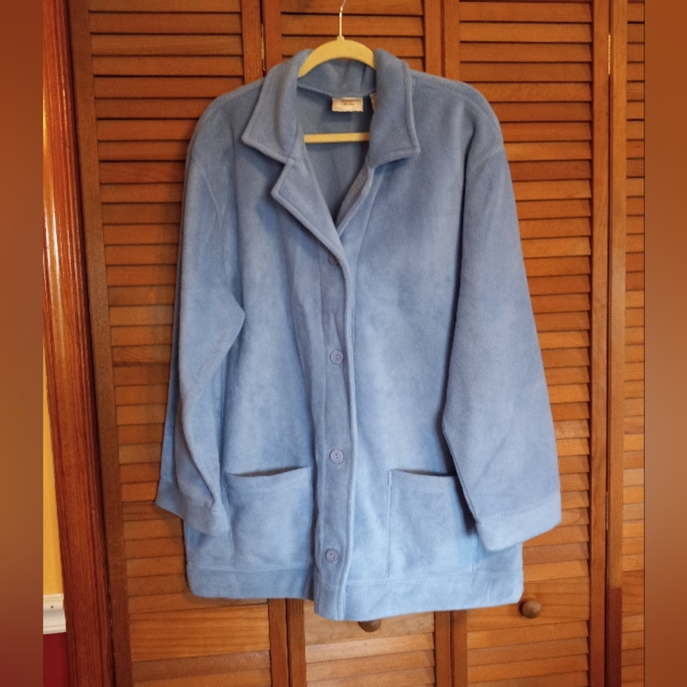 Womens Fleece Baxter & Wells Jacket Shacket SZ XL